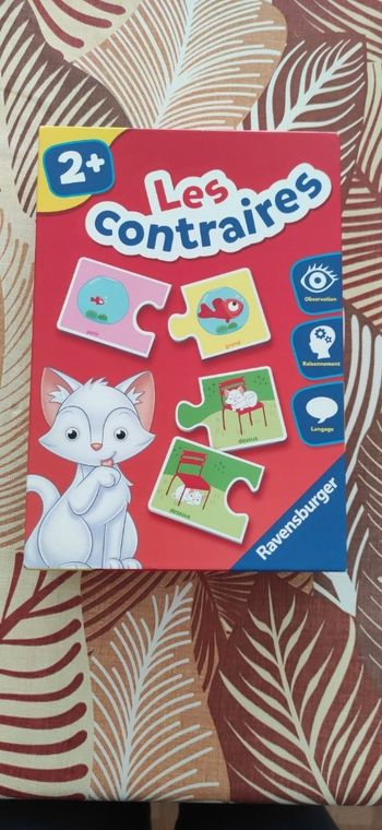 Jeu les contraires ravensburger