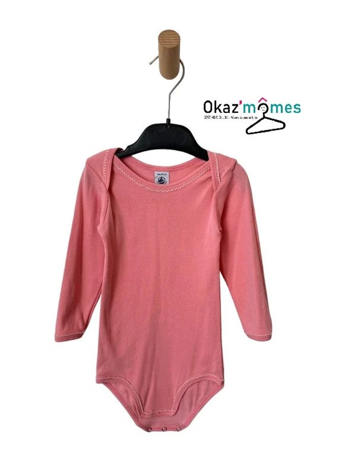Body à manches longues rose - Petit Bateau 18 mois (81cm)
