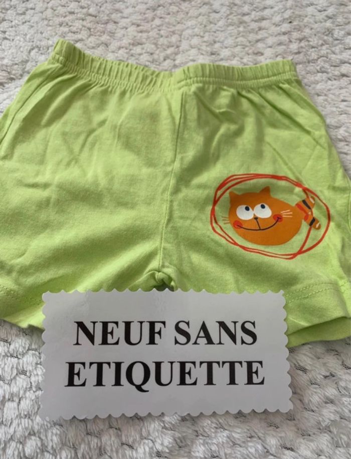 Lot de 9 shorts taille 6 mois - photo numéro 4
