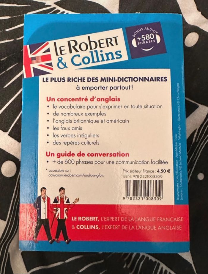 Mini dictionnaire anglais - photo numéro 2
