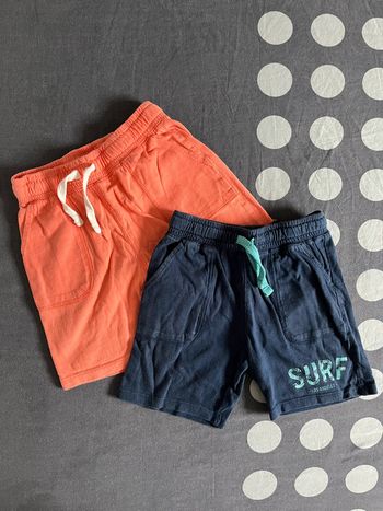 Lot de 2 shorts coton garçon H&M 4/5 ans