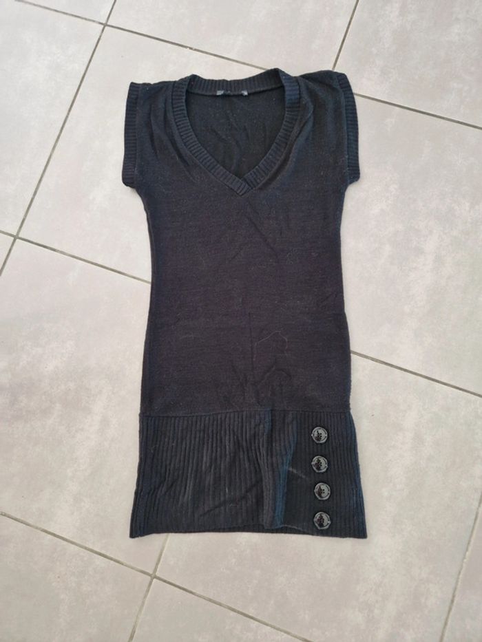Robe pull noire