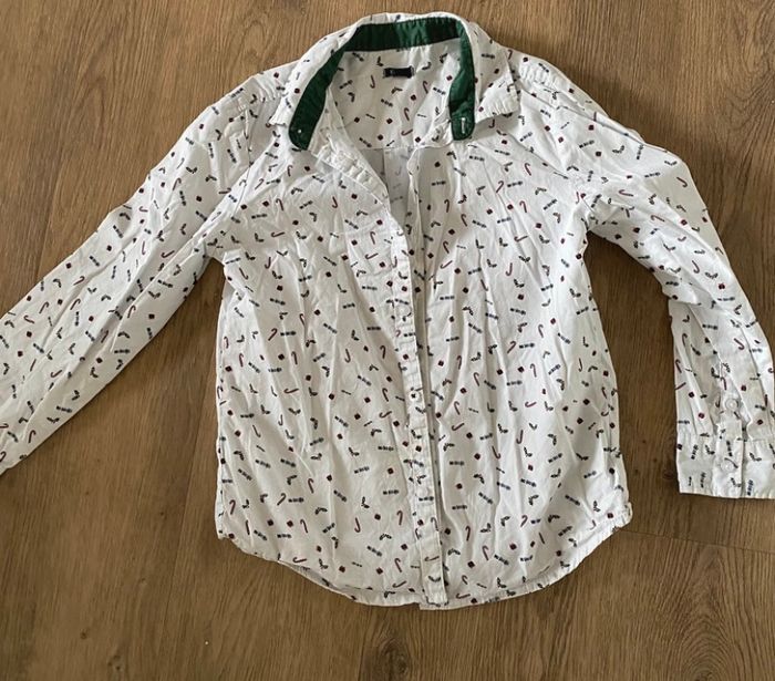 Chemise de Noël garçon.