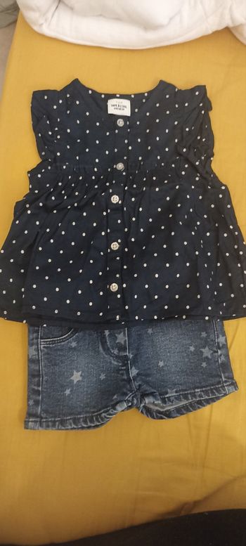 Ensemble short et blouse