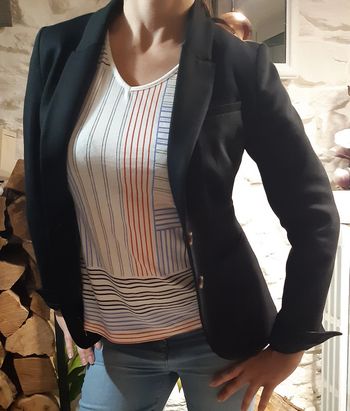 Veste tailleur H&M marine 36