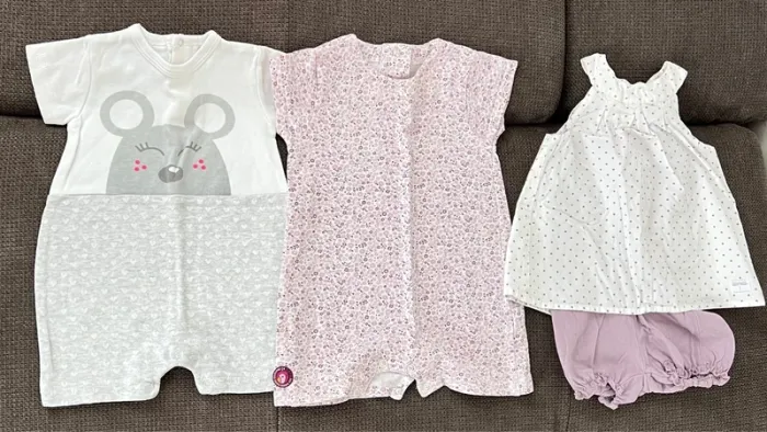 Lot de vêtements été fille 6 mois - photo numéro 6