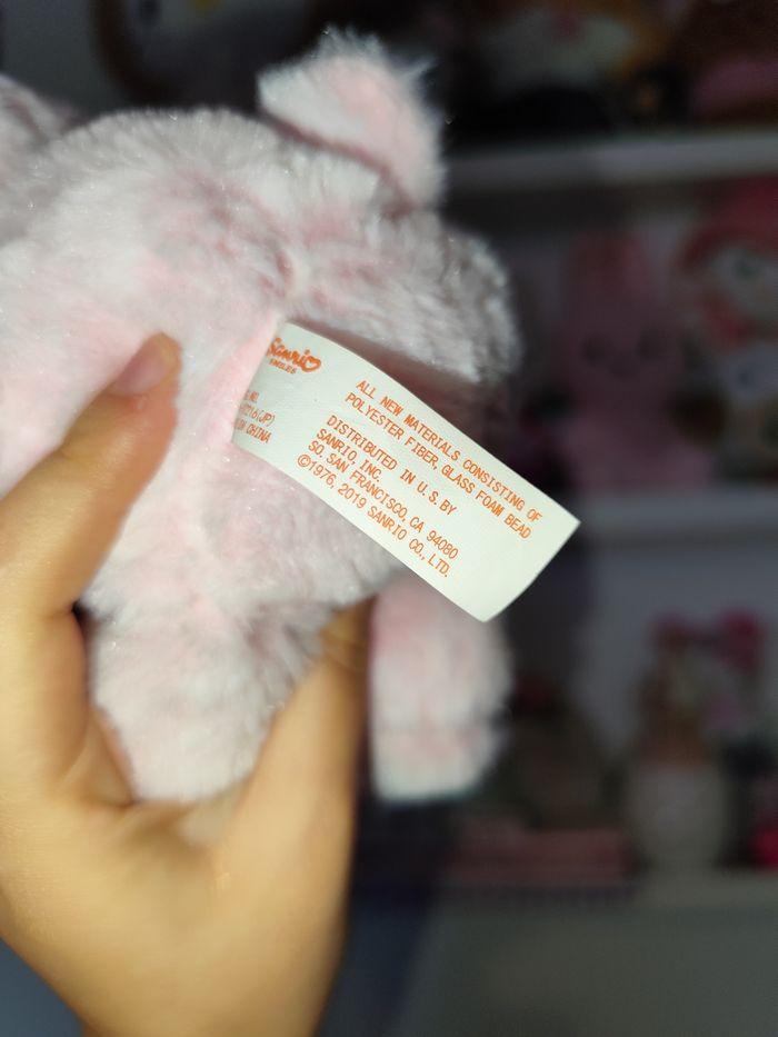peluche doudou hello kitty sanrio 2019 rose fluffy fleur de cerisier Sakura cute coquette kawaii - photo numéro 8
