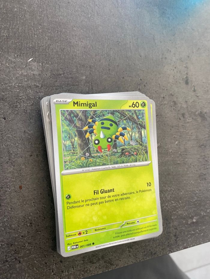 Lot 77 cartes Pokémon Équilibre Parfait ME03 - photo numéro 3