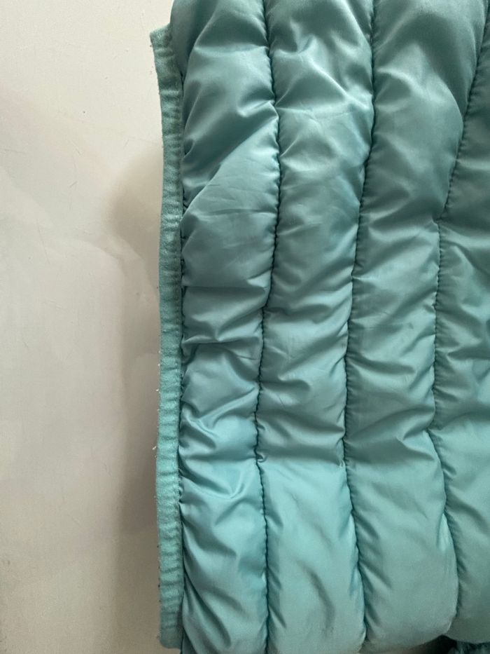 Doudoune fine bleu clair - photo numéro 6