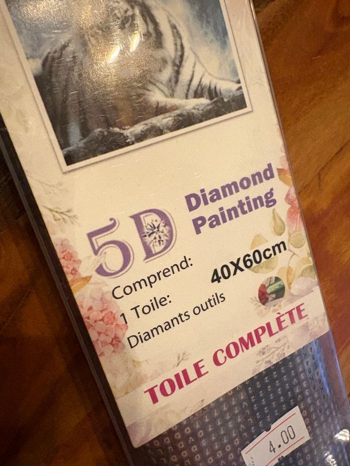 Diamond painting toile complète 40x60cm