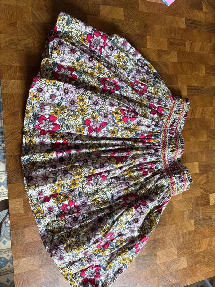 Jupe fleurs