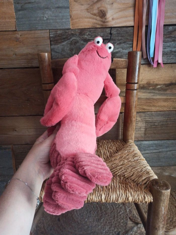 Peluche Larry le homard jellycat tbe 35cm - photo numéro 6