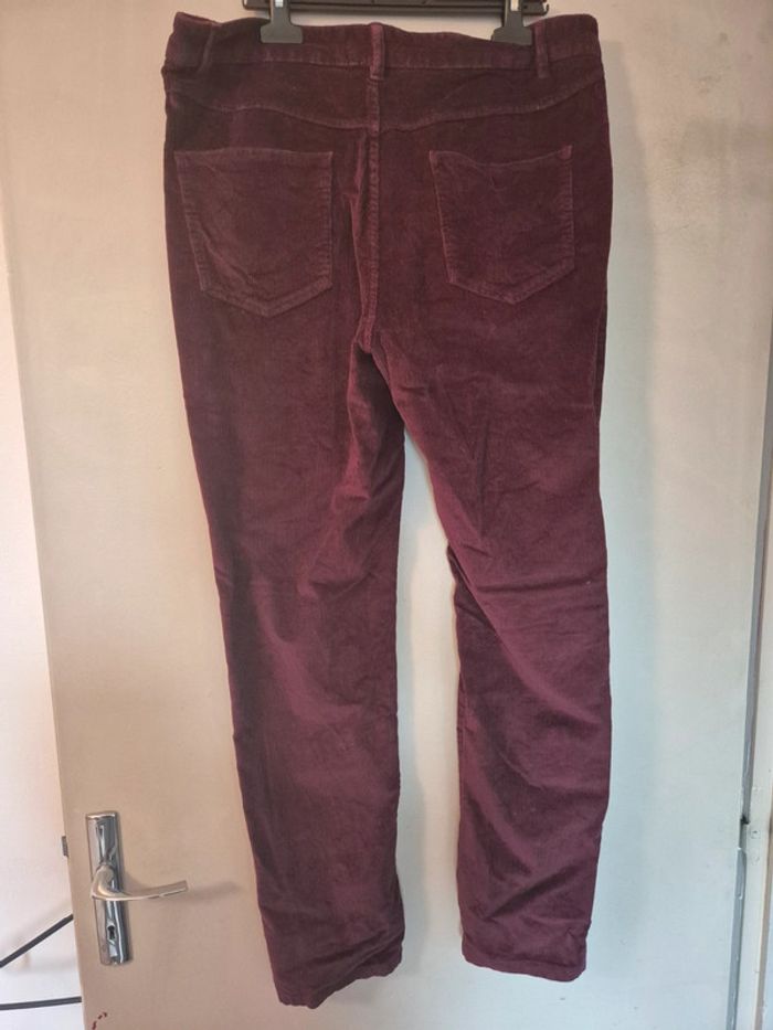 Pantalon velours Monoprix 44 - photo numéro 6