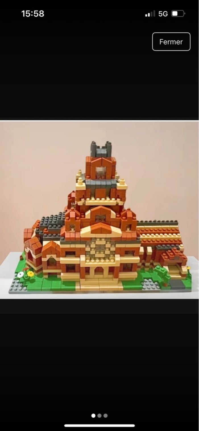 Joli Set de Construction/ Université (Type Lego) - photo numéro 2