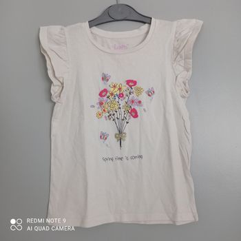 T-shirt bouquet 6ans