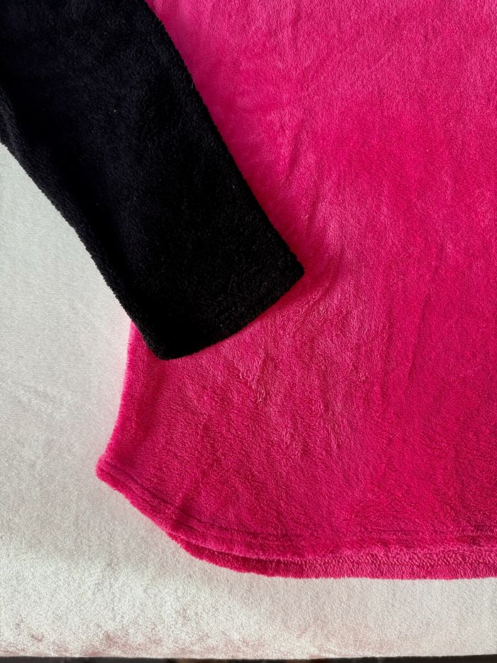 Haut de pyjama a manche longue disney minnie rose et noir taille M pour femme - photo numéro 7