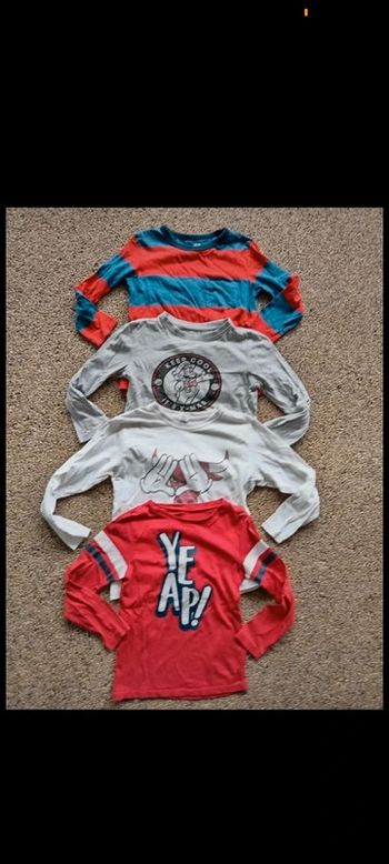 Lot de 4 tee shirts ml 5 ans