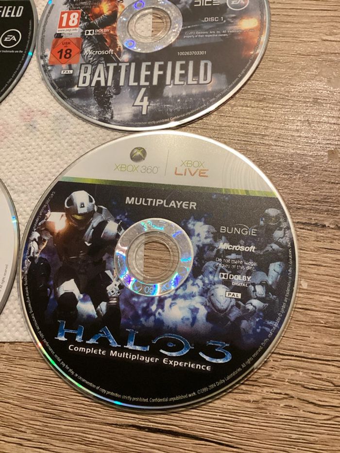 lot de 15 CD jeux ou cd installation Xbox 360 Microsoft à compléter marche parfaitement - photo numéro 14
