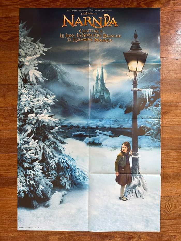 Album livre Panini complet Le Monde de Narnia Chapitre 1 + poster stickers autocollants - photo numéro 9