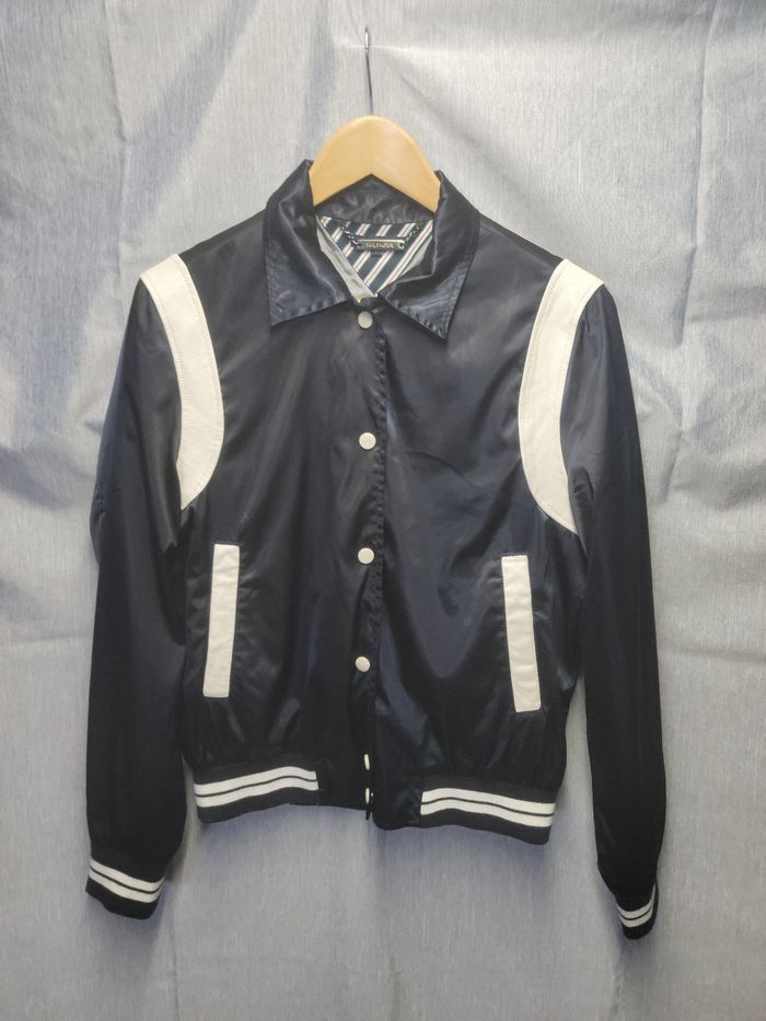 Veste Tommy Hilfiger varsity college vintage Y2K – logo brodé dos - photo numéro 2