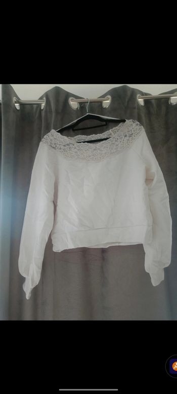 Pull blanc