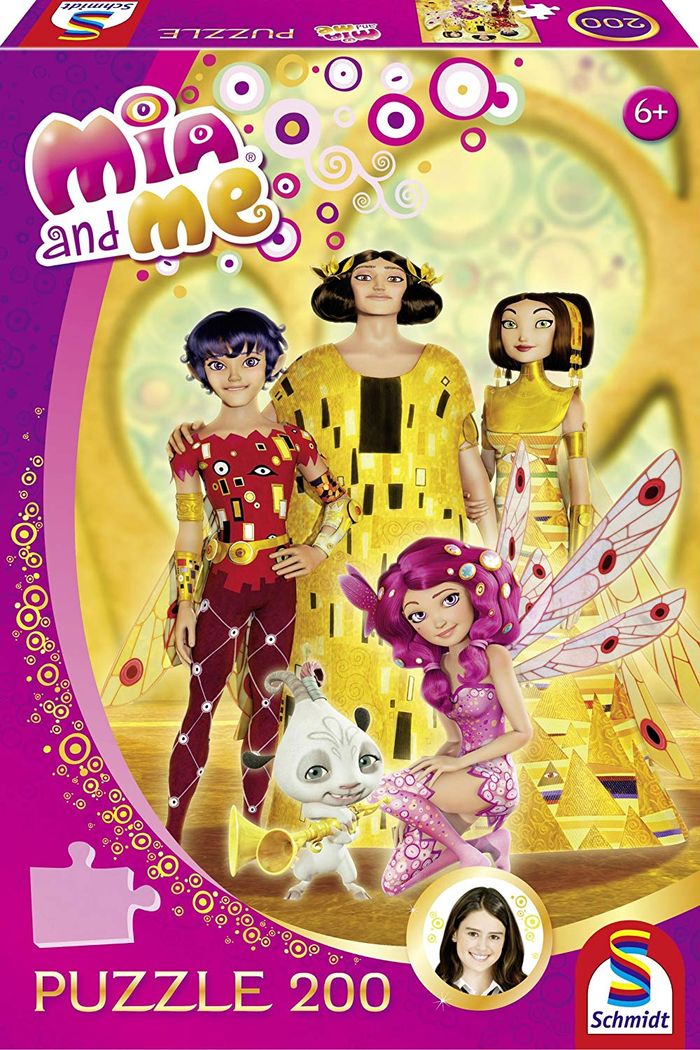 PUZZLE MIA ET MOI SCHMIDT 200 PIECES SOUVERAINS DE CENTOPIA 560355