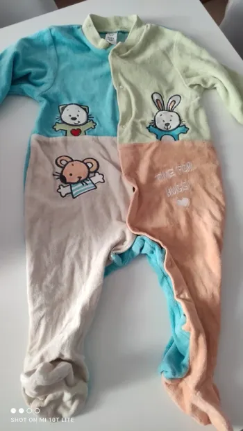 Pyjama mixte motif animaux C&A