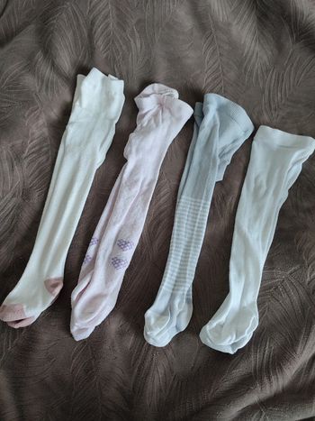 Lot de 4 collants 6/12mois