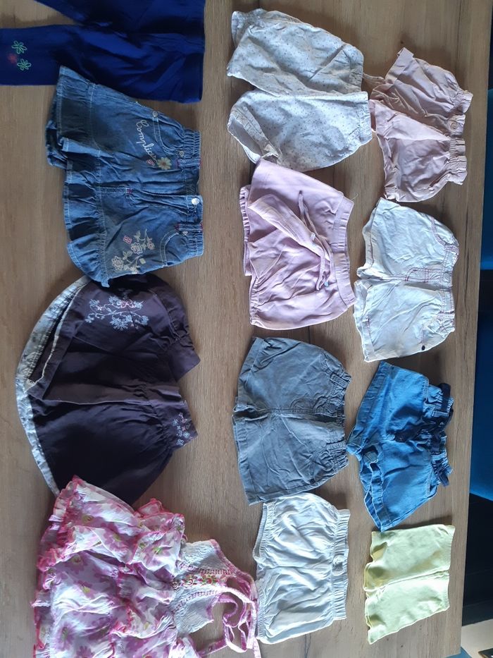 Lot vêtements été fille 12 mois - photo numéro 2