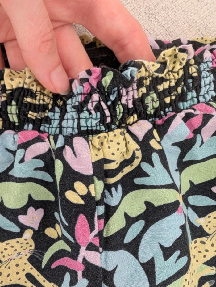 Pantalon léger lin bébé 18mois - photo numéro 3