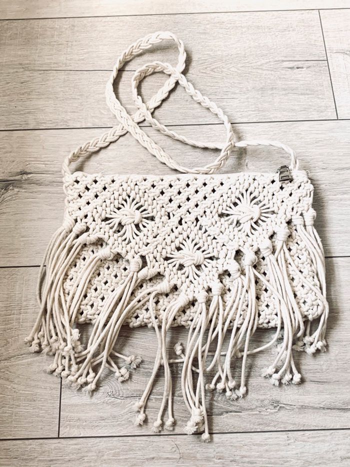 Sac pochette macramé PrettyWire 🐚