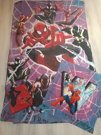Parure de lit une personne/place spiderman