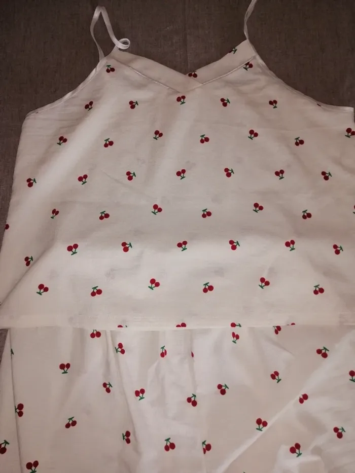 Pyjama cerise d'été - photo numéro 2