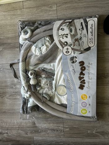 Tapis d’éveil avec arche Nattou