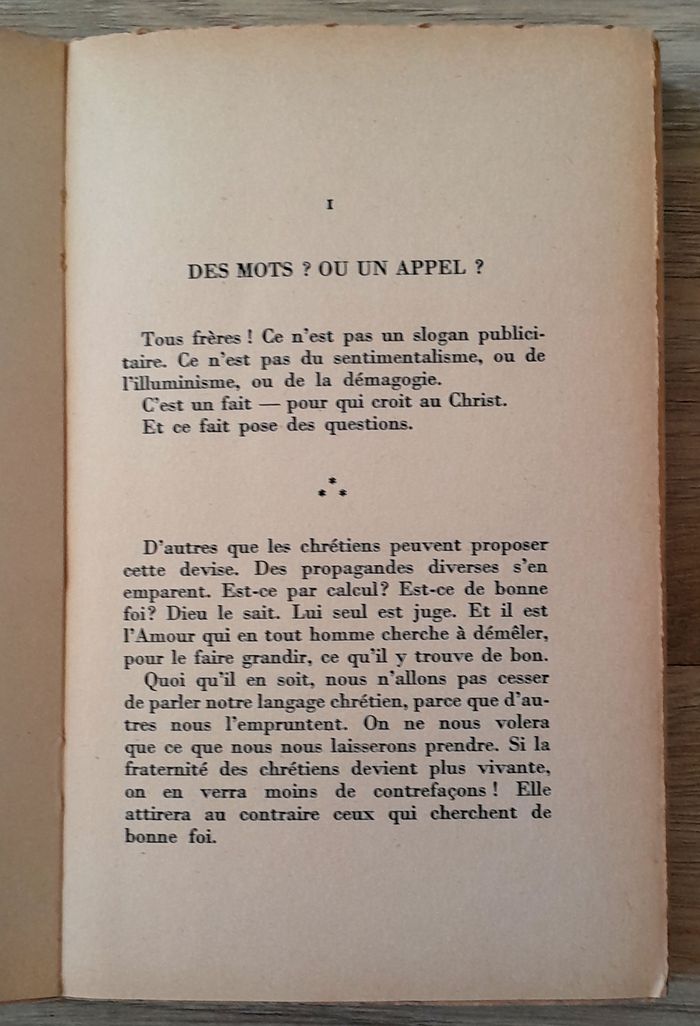Henri le Sourd curé de Saint-Sulpice , Tous frères - présence chrétienne - photo numéro 7