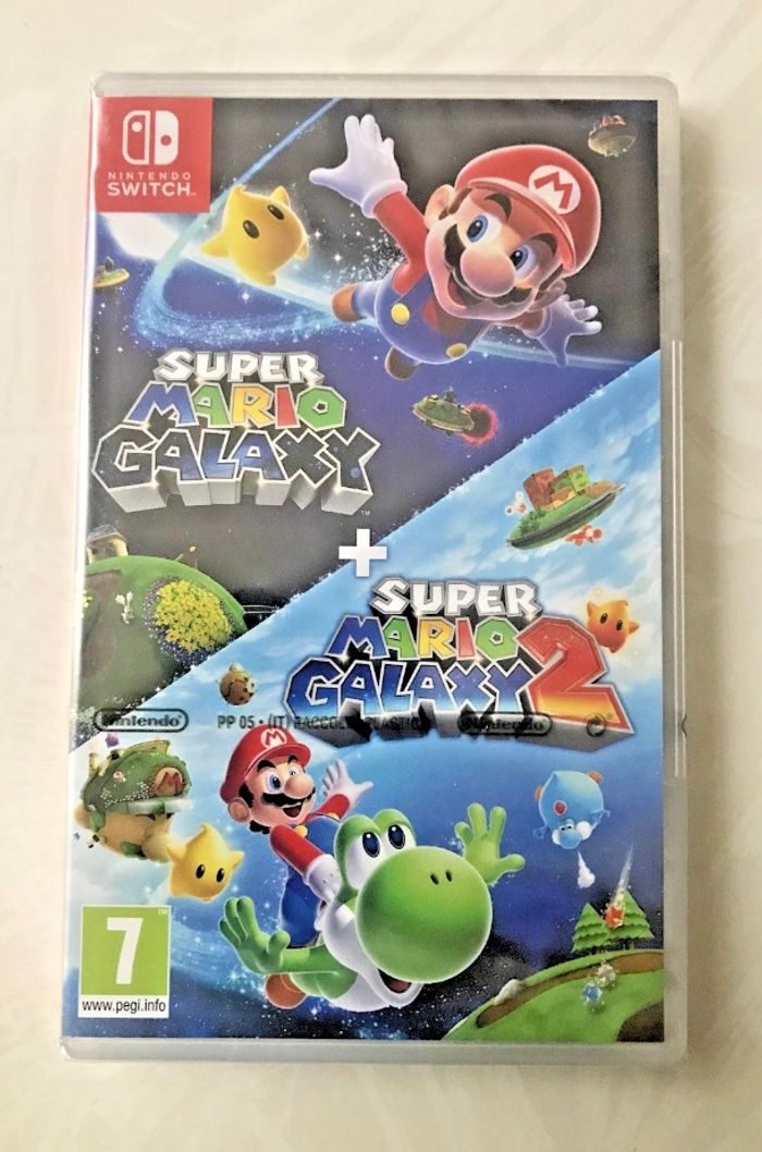 Super Mario galaxy + Super Mario Galaxy 2 - Nintendo  Switch