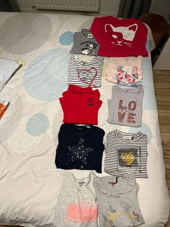 Lot de tee shirt manches longues