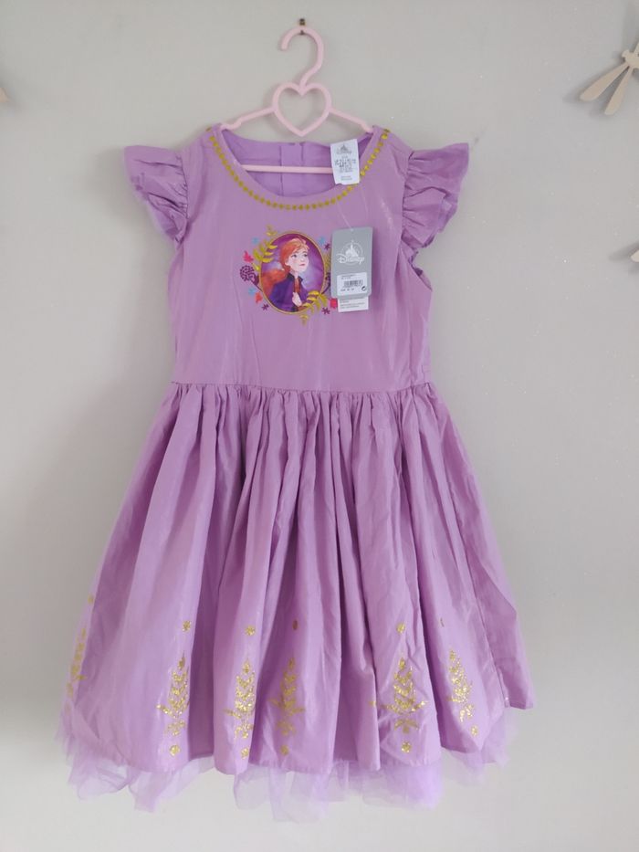 Robe Anna reine des neige 9/10 ans
