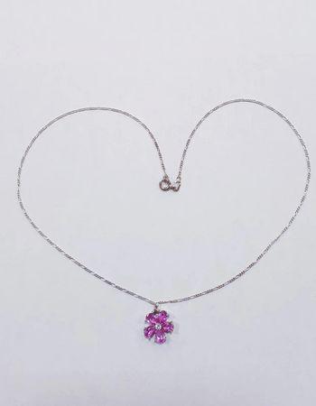 Neuf: Collier argent avec pendentif intégré argent oxydé