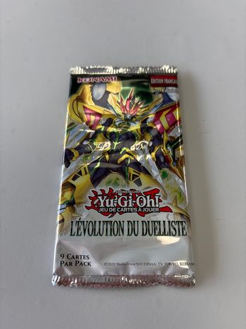 Booster Yu-Gi-Oh l’évolution du Duelliste