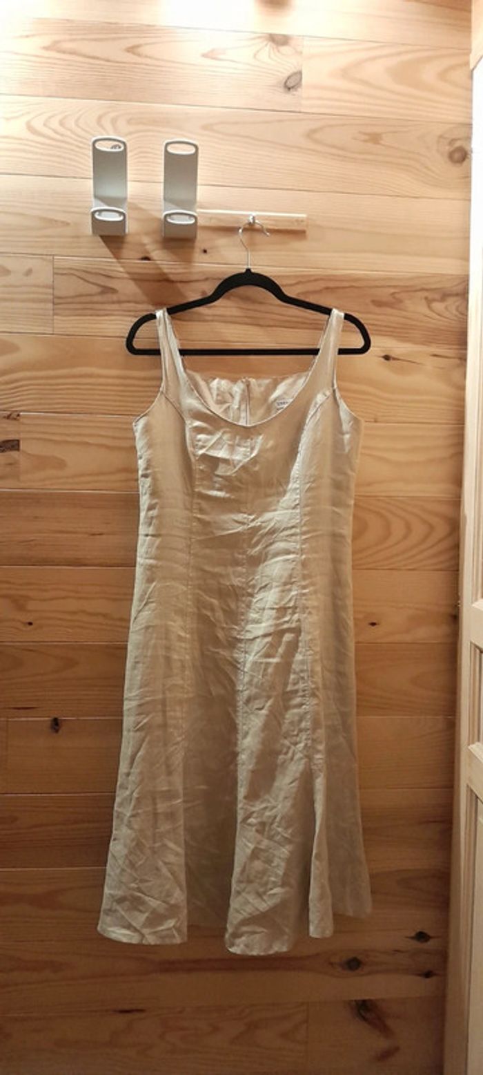 Robe en 100% ramie T 38