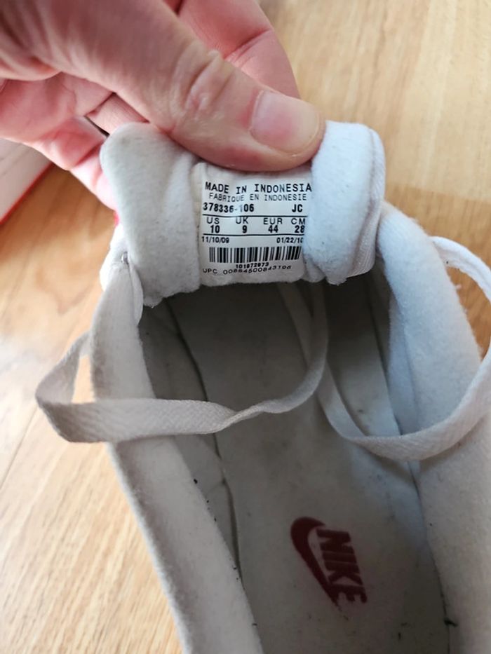 🔥Vintage🔥Nike Backboard 378336 106 T.44 - photo numéro 5