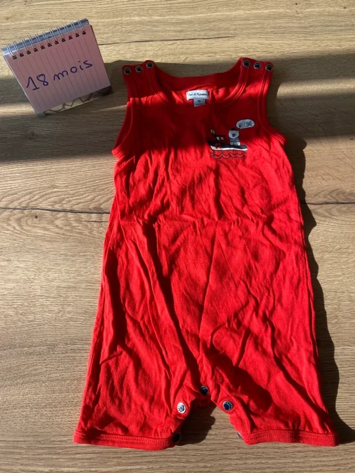 Combinaison été taille 18 mois