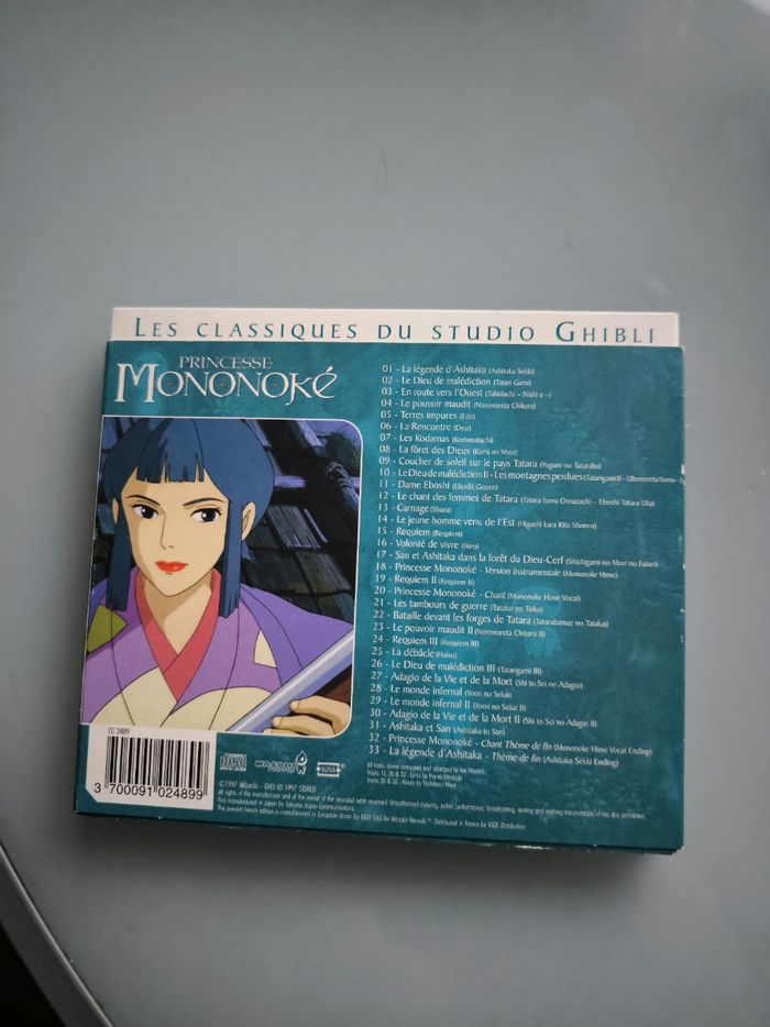 Princesse Mononoke Coffret Limitée CD Audio 🇨🇵 - photo numéro 2