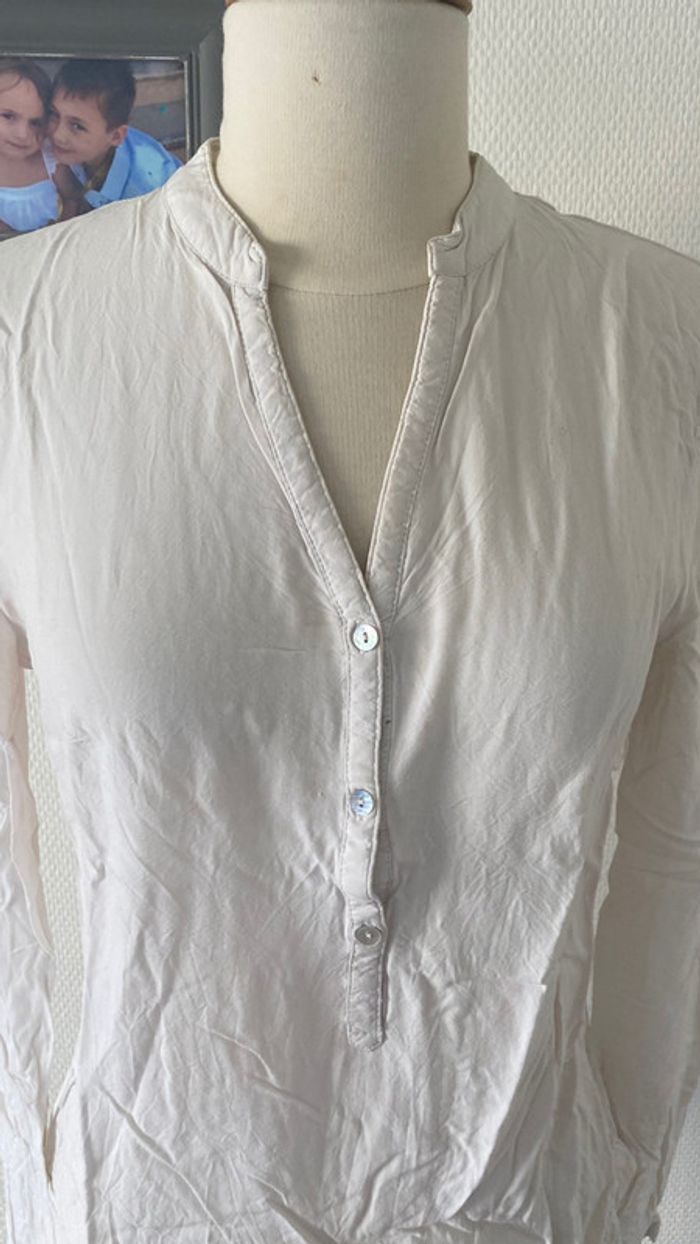 Blouse blanche La Redoute - photo numéro 3