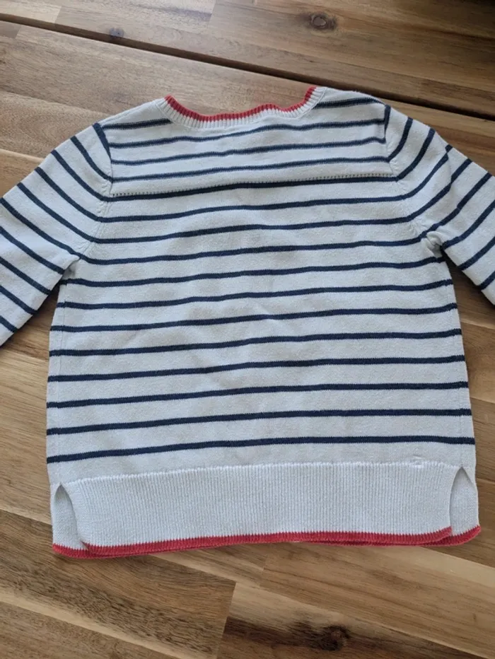 Veste marinière 4 ans - photo numéro 3