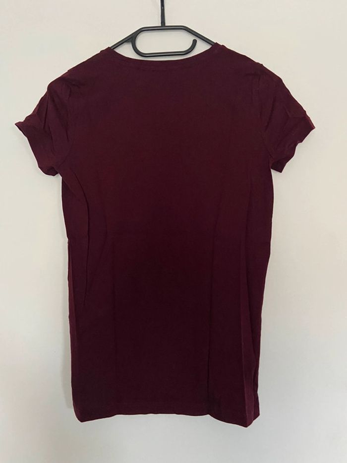 T-shirt Ralph Lauren Bordeaux - photo numéro 2