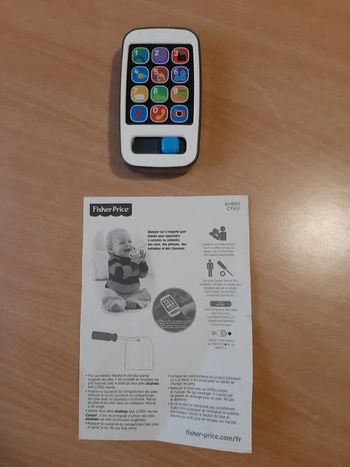 Téléphone portable Fisher-Price + notice