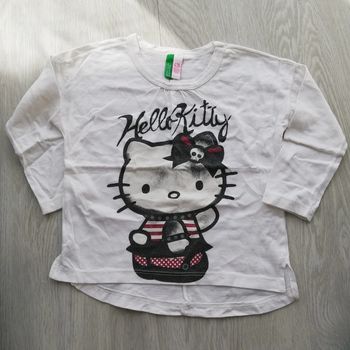 Tee-shirt benetton Hello Kitty