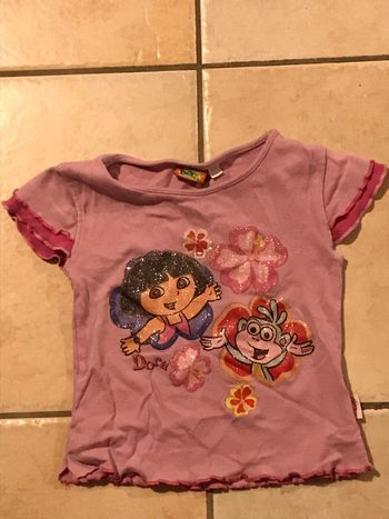 Tee-shirt Dora 3 ans